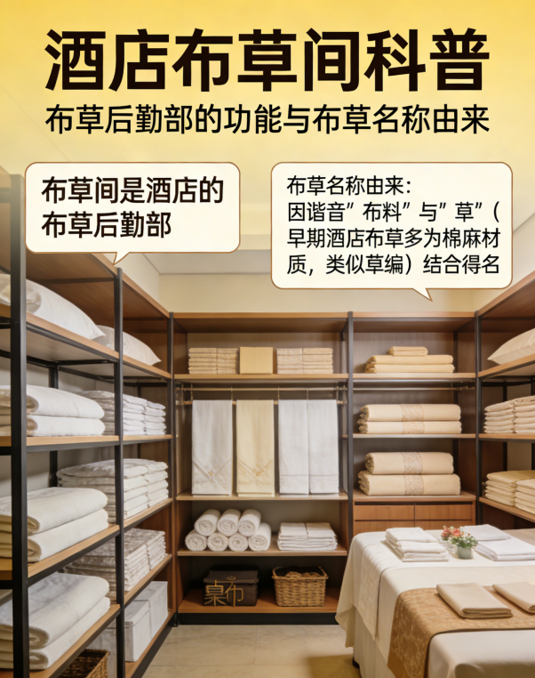 80%住客都不知道的“酒店布草间”